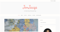 Desktop Screenshot of jenjacqs.com