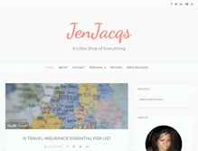 Tablet Screenshot of jenjacqs.com